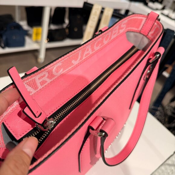 MARC JACOBS 4F5HTT001H02 Small Satchel Petal Pink - Picture 4 of 7